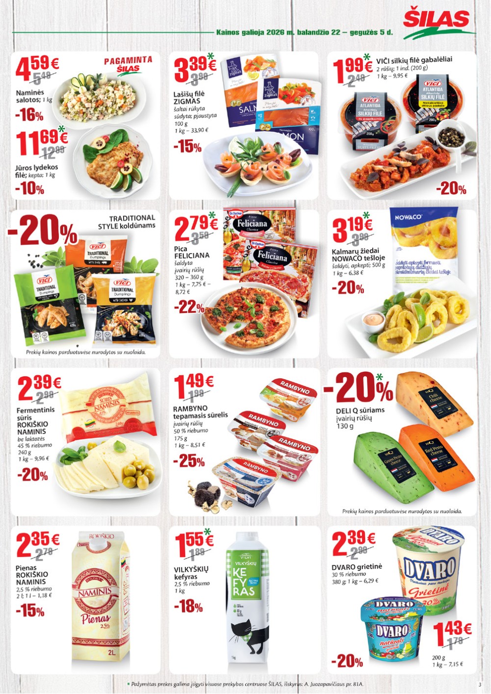 Šilas akcijų leidinys - balandžio 22 – page 3