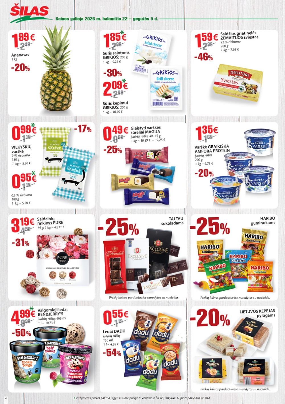 Šilas akcijų leidinys - balandžio 22 – page 4