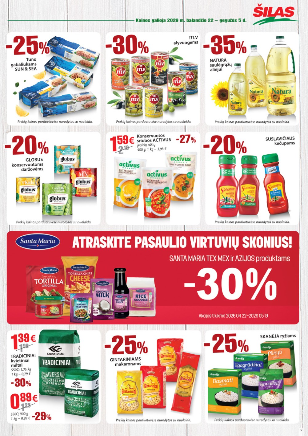 Šilas akcijų leidinys - balandžio 22 – page 5