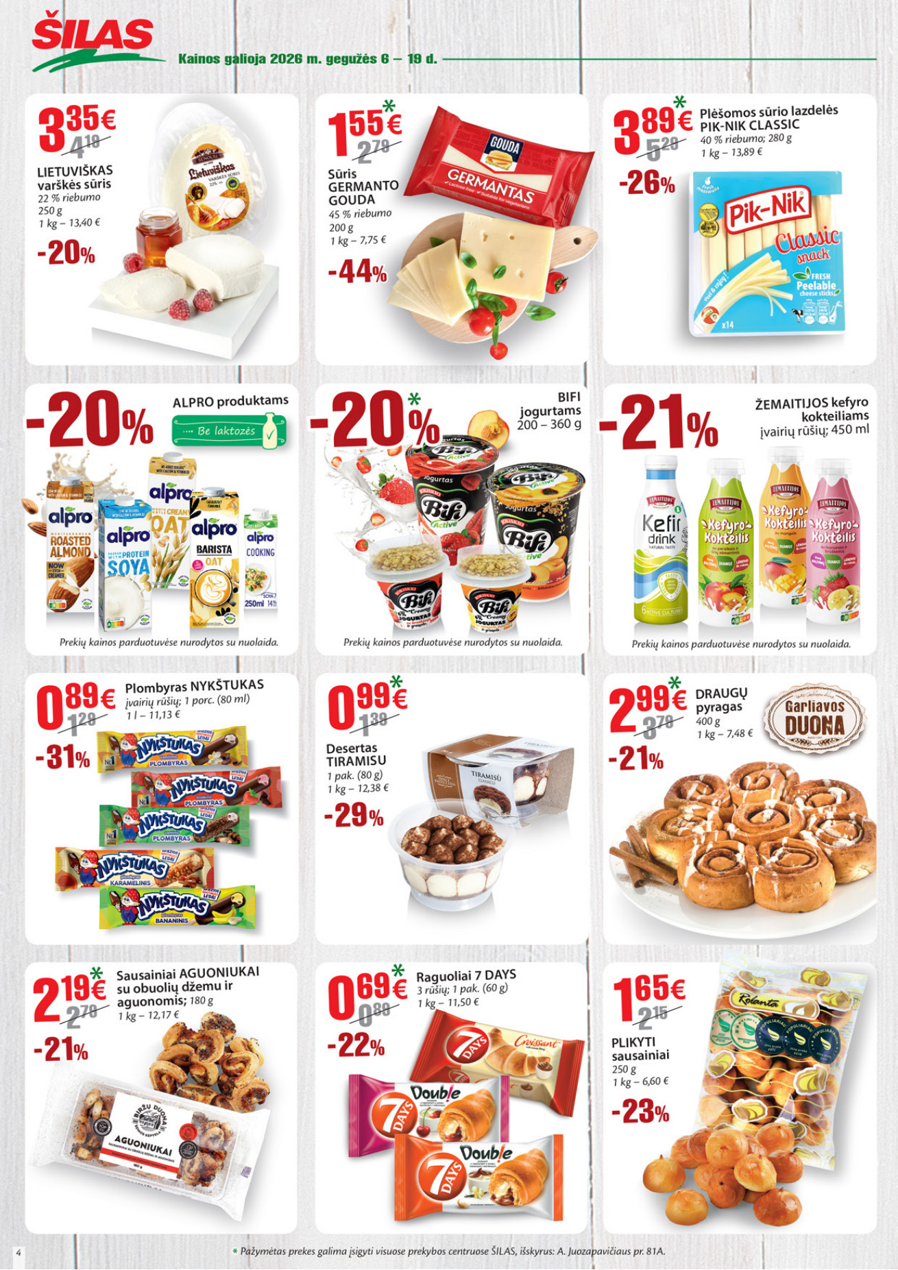 Šilas akcijų leidinys - gegužės 19 – page 4