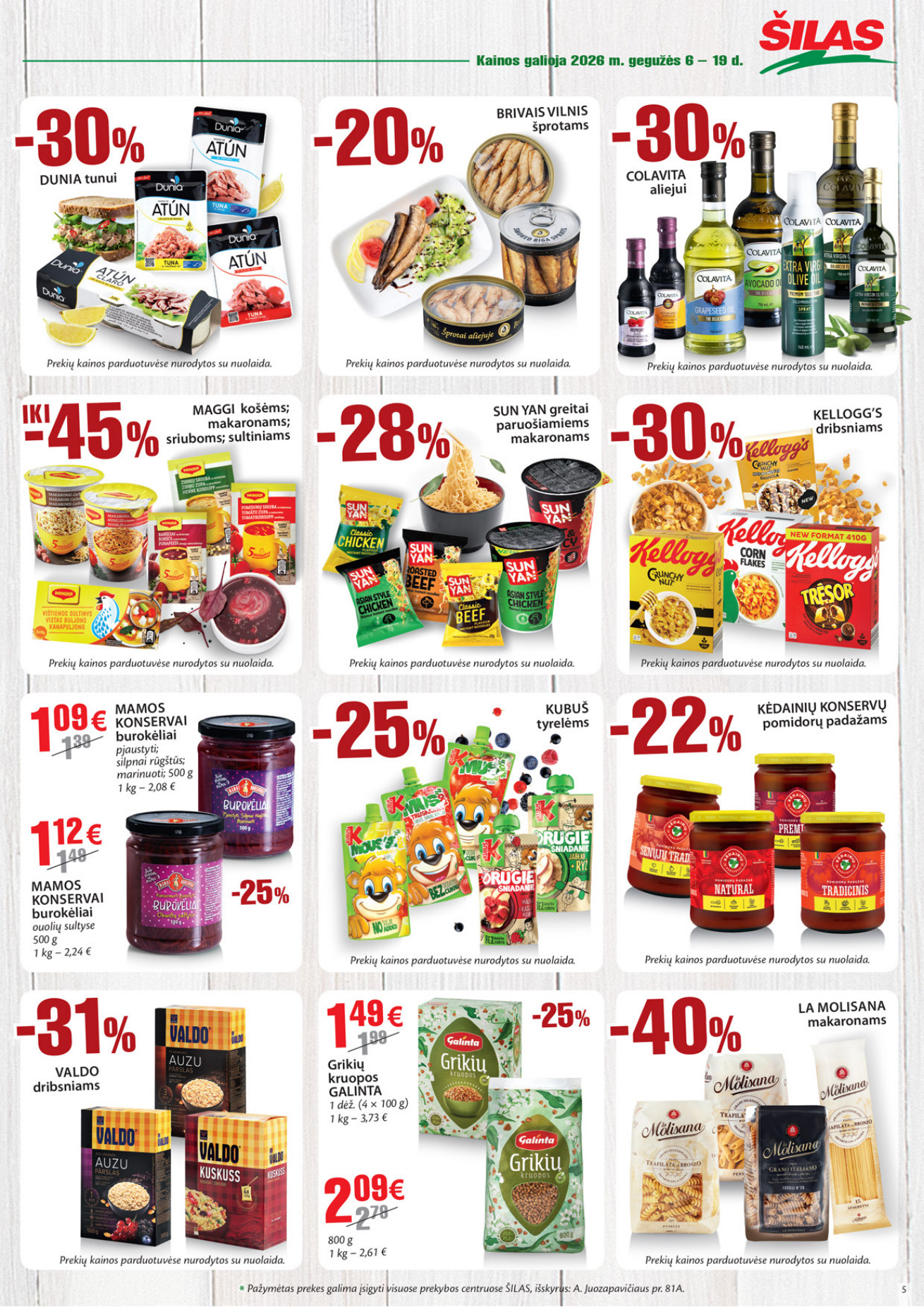 Šilas akcijų leidinys - gegužės 19 – page 5