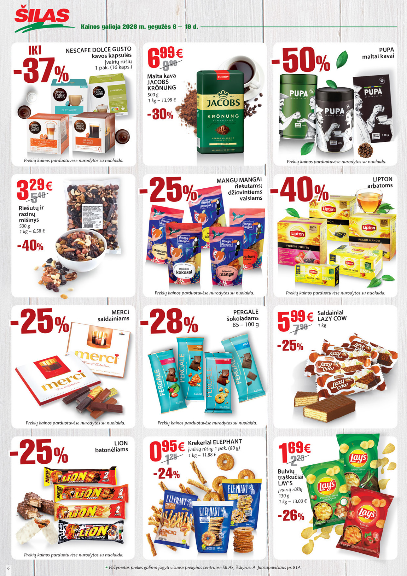 Šilas akcijų leidinys - gegužės 19 – page 6