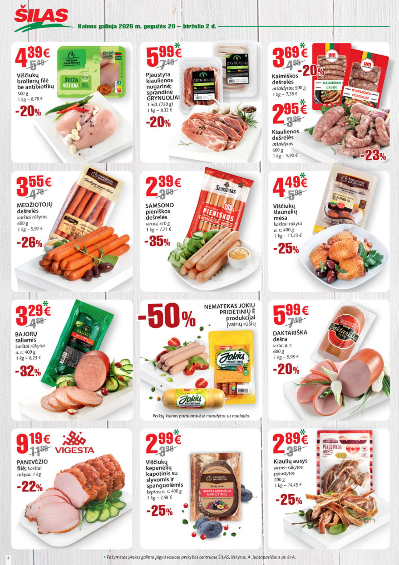 Šilas akcijų leidinys - gegužės 20 – page 4