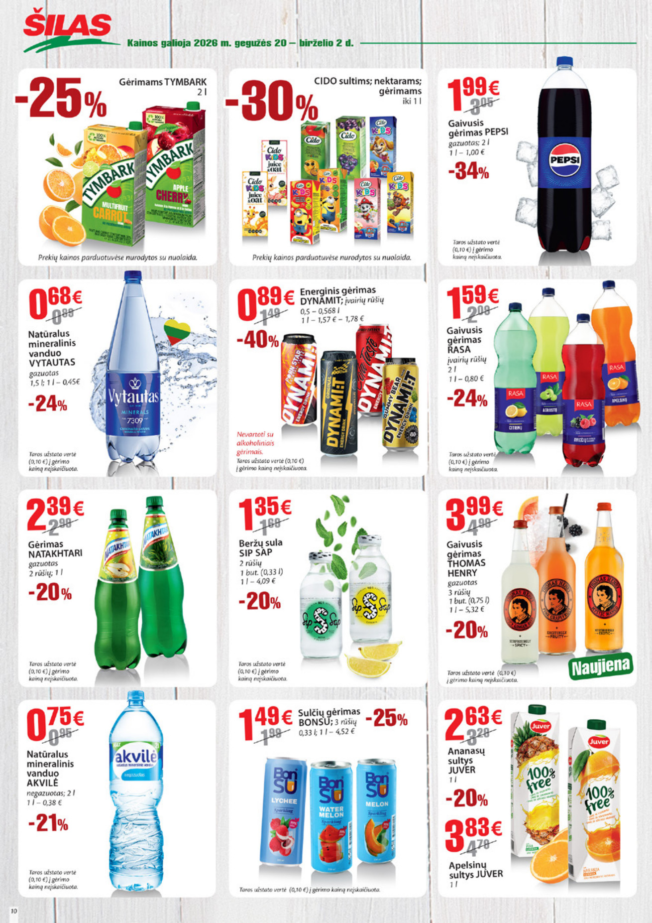 Šilas akcijų leidinys - gegužės 20 – page 10