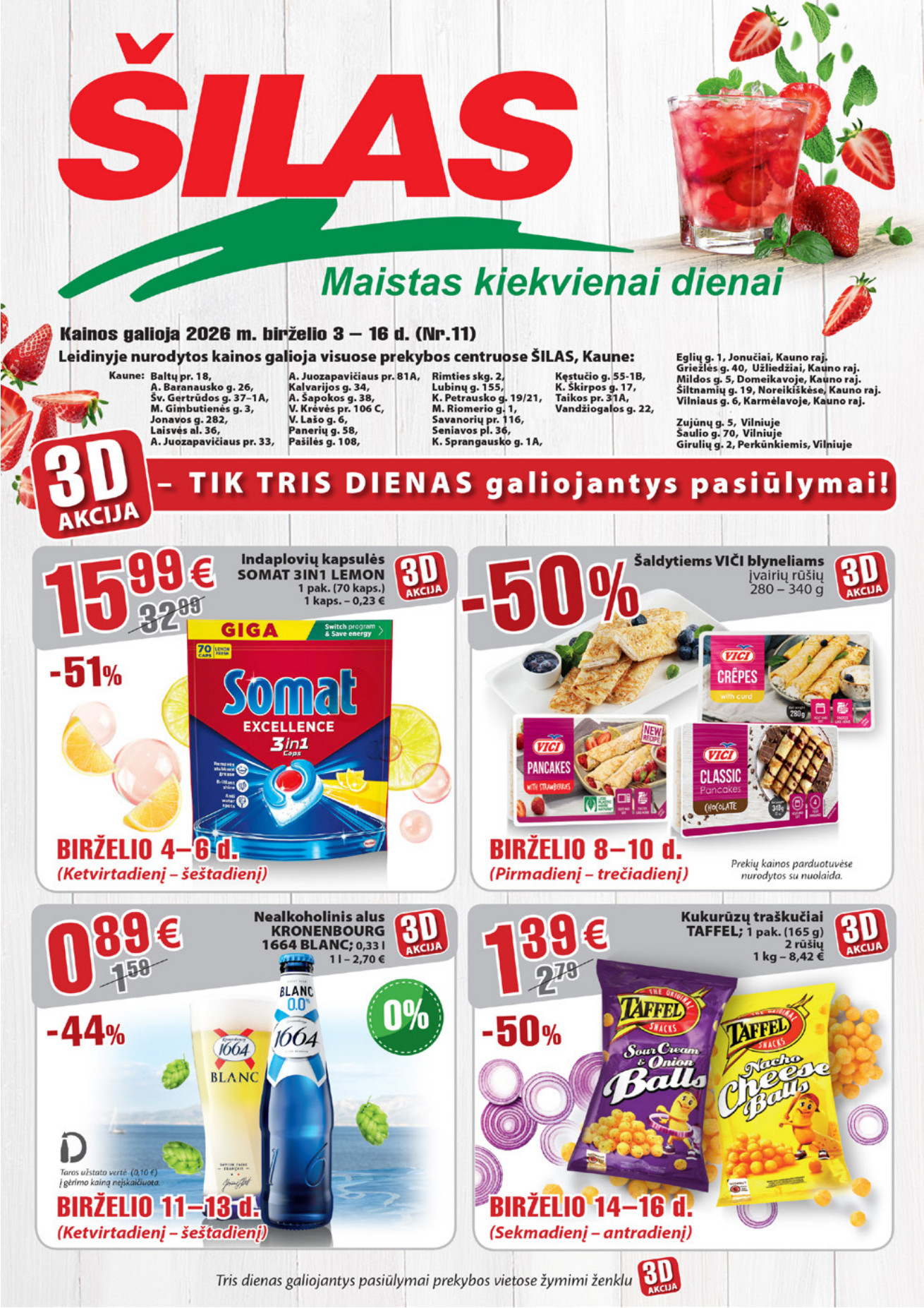 Šilas akcijų leidinys - Birželio 3 – page 1