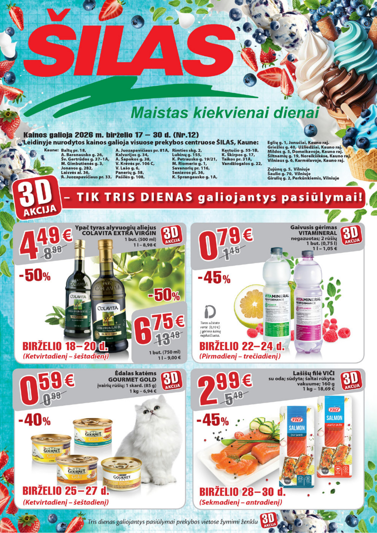 Šilas akcijų leidinys - Birželio 17 – page 1