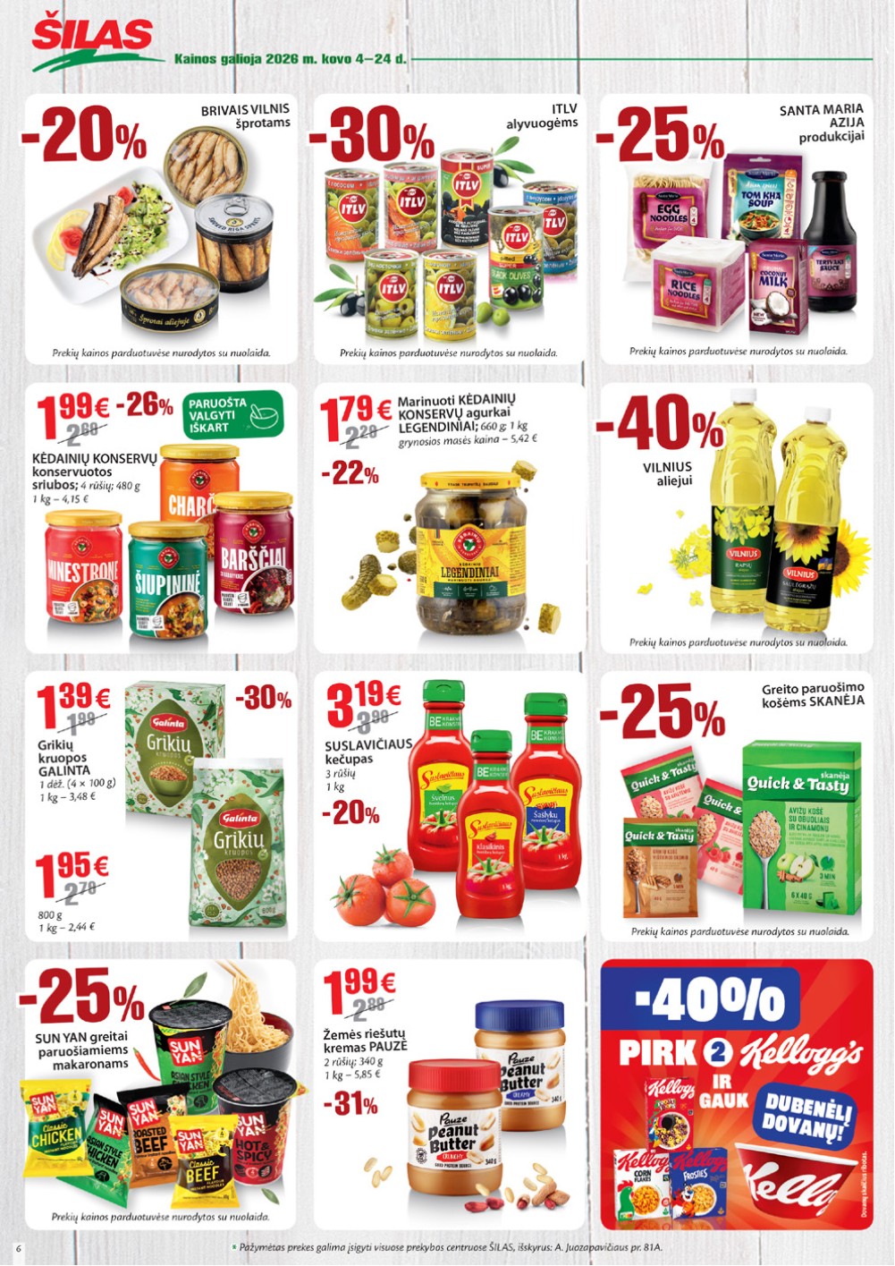 Šilas kovo akcijų leidinys 1 – page 6