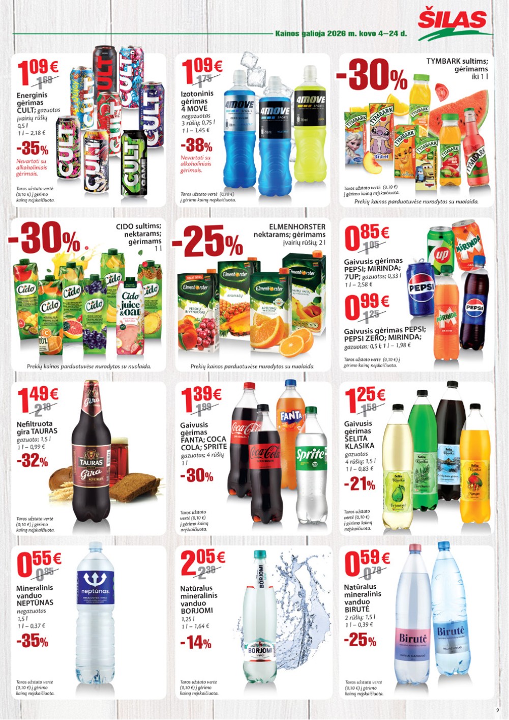 Šilas kovo akcijų leidinys 1 – page 9